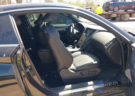 2019 Infiniti Q60 3.0T Luxe z USA, uszkodzony, nr VIN JN1EV7EL9KM290238